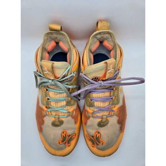 adidas Harden Vol. 5 Futurenatural Basketball Shoes Men\'s 6.5 Acid Orange Court main image 8